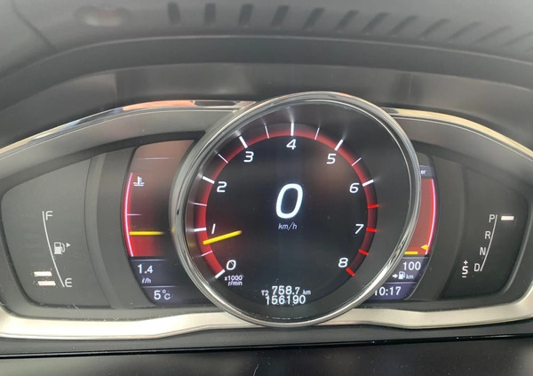 Volvo XC 60 cena 73500 przebieg: 156440, rok produkcji 2016 z Węgrów małe 37